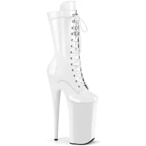 10 Inch Heel BEYOND-1050 White Patent