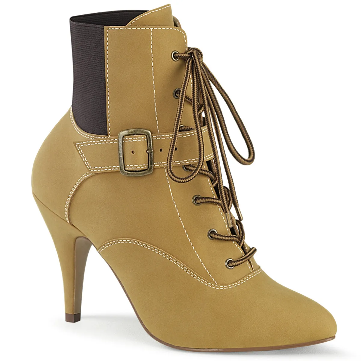 4 Inch Heel DREAM-1022 Tan Nubuck