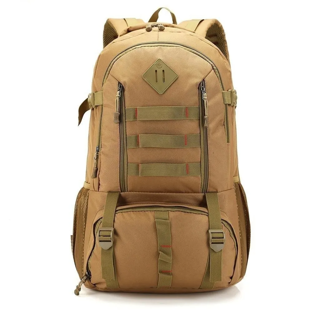 50L Military Camo Waterproof Tactical Backpack for Hiking Hunting Tour