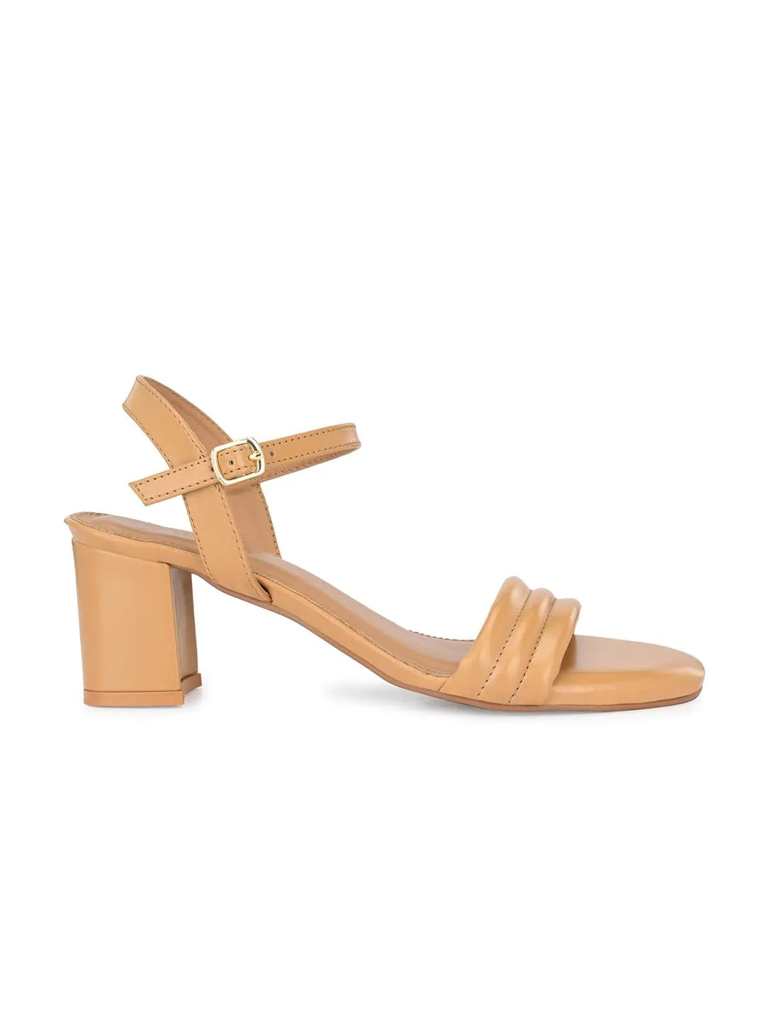 Alberto Torresi Synthetic Tan Heel Sandals for women