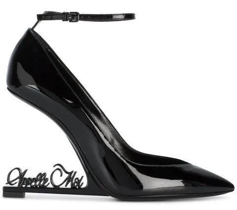 'Apelle Moi' Opyum Leather Pumps, Black