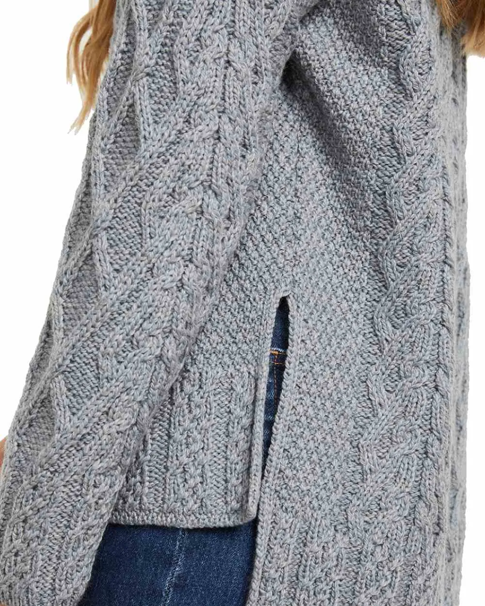 Aran Vented Box Sweater