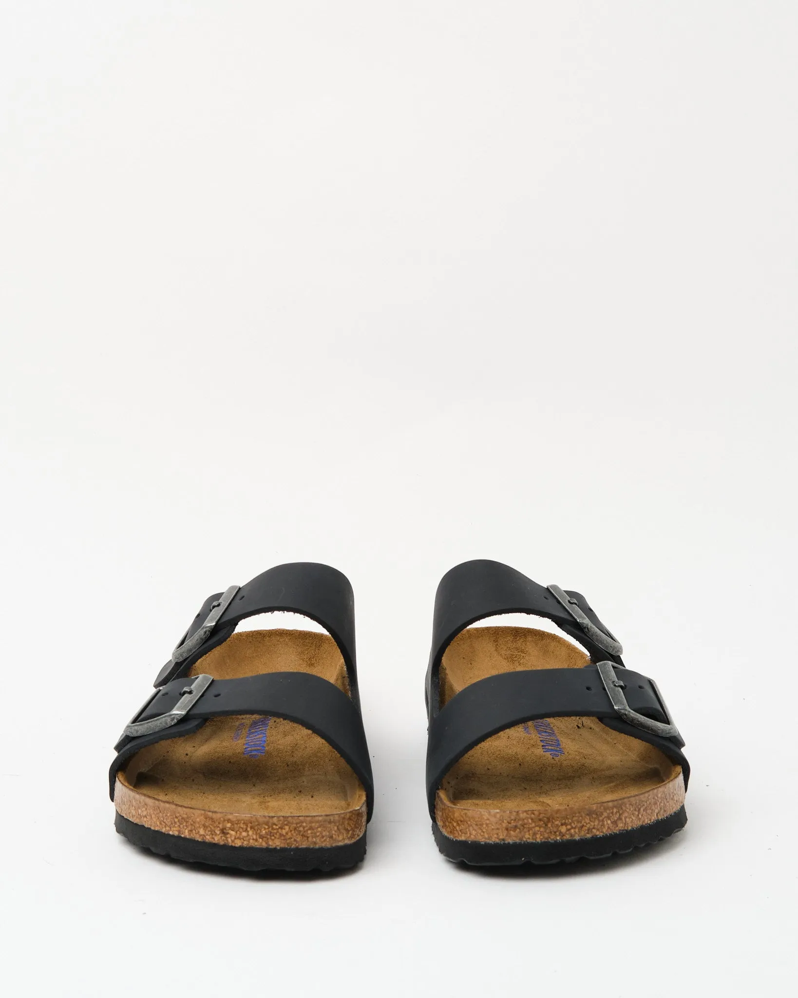 Arizona Soft Footbed Oiled Leather Black