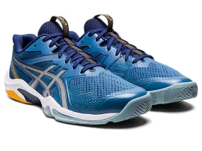 Asics Gel Blade 8 Badminton Shoe - Azure/Pure Silver