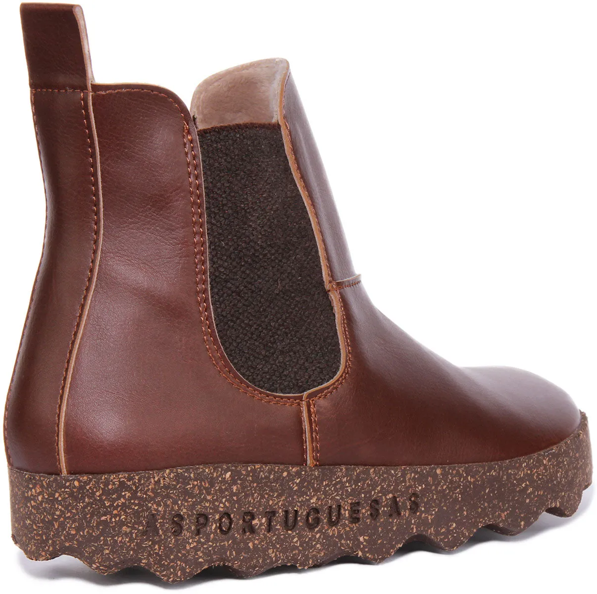 Asportuguesas Caia Viridis Chelsea In Brown For Women