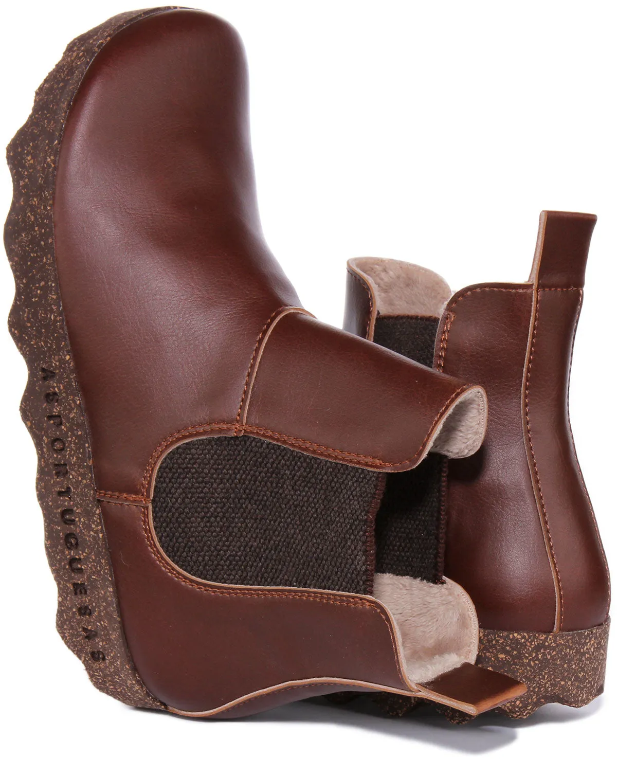 Asportuguesas Caia Viridis Chelsea In Brown For Women