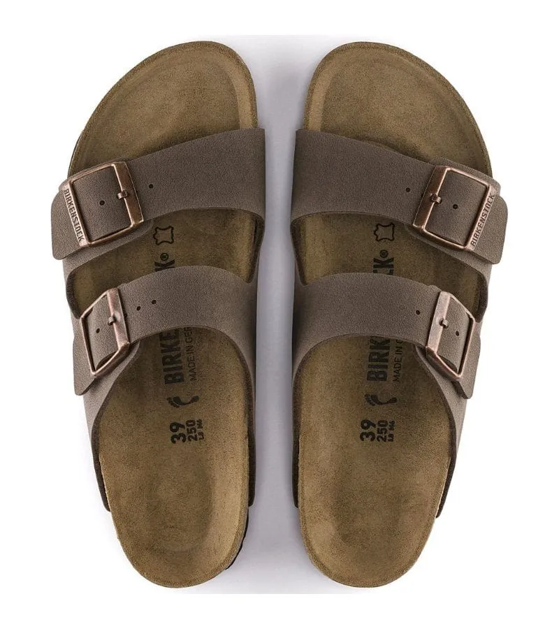 Birkenstock Womens Arizona Soft Footbed Mocha Slip On Sandal - 151183