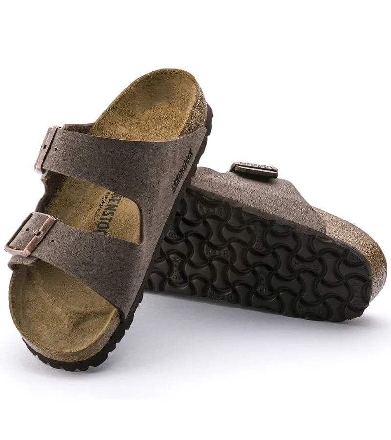 Birkenstock Womens Arizona Soft Footbed Mocha Slip On Sandal - 151183