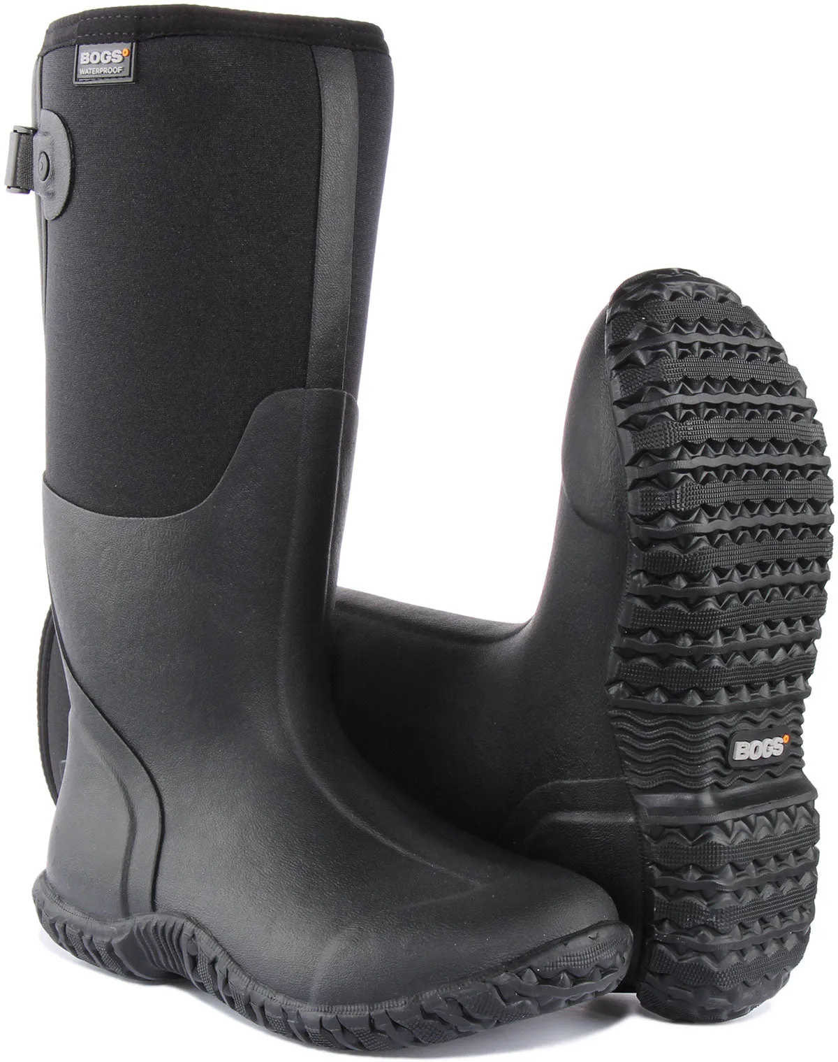 Bogs Mesa Adjustable Calf In Black For Women