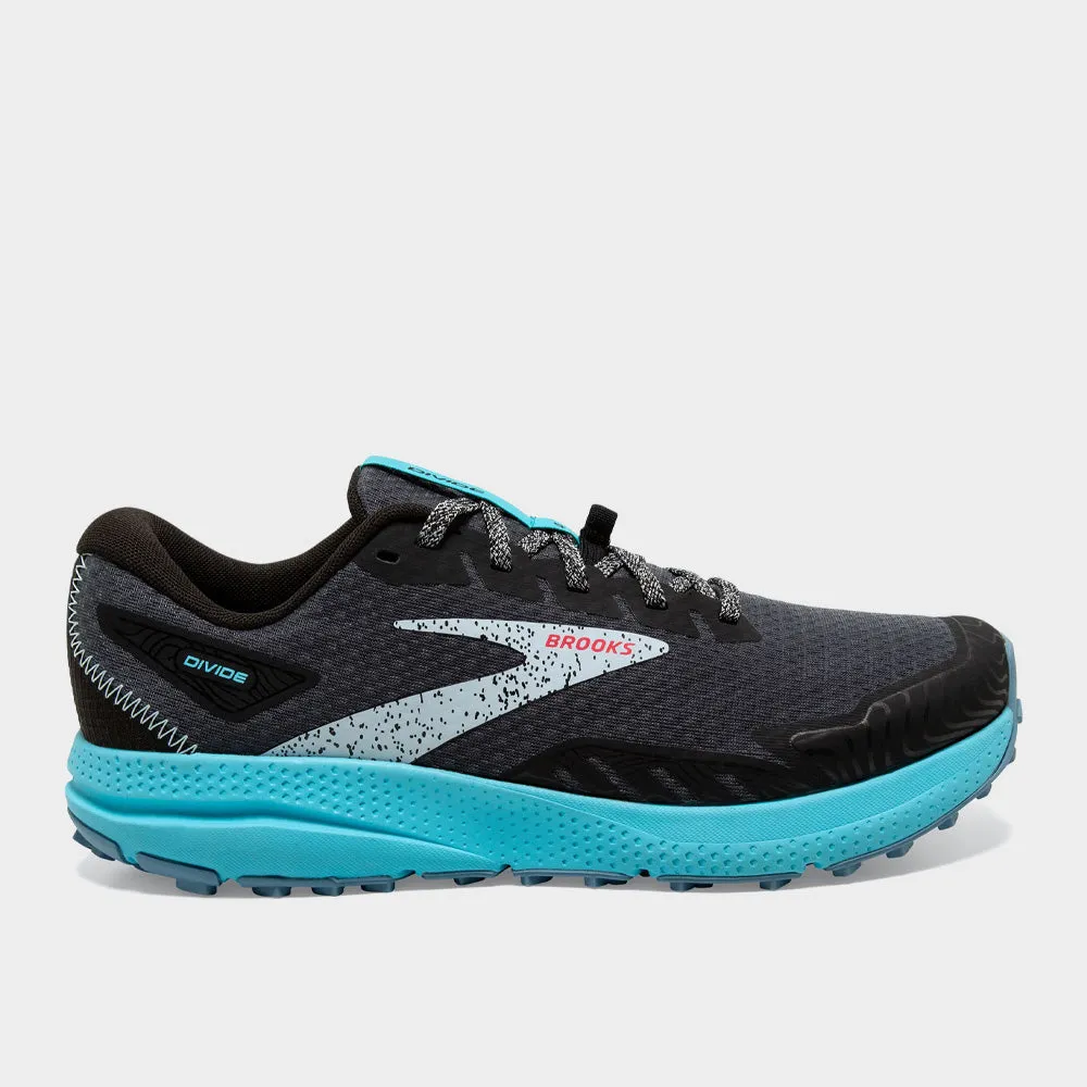 Brooks Women's Divide 4 Trail Running Grey/blue _ 181109 _ Grey