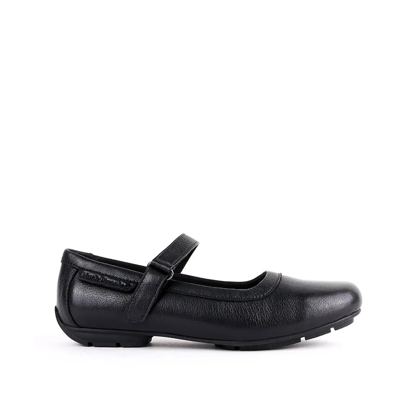 Cadence Mary Jane Women's Shoes - Black Leather