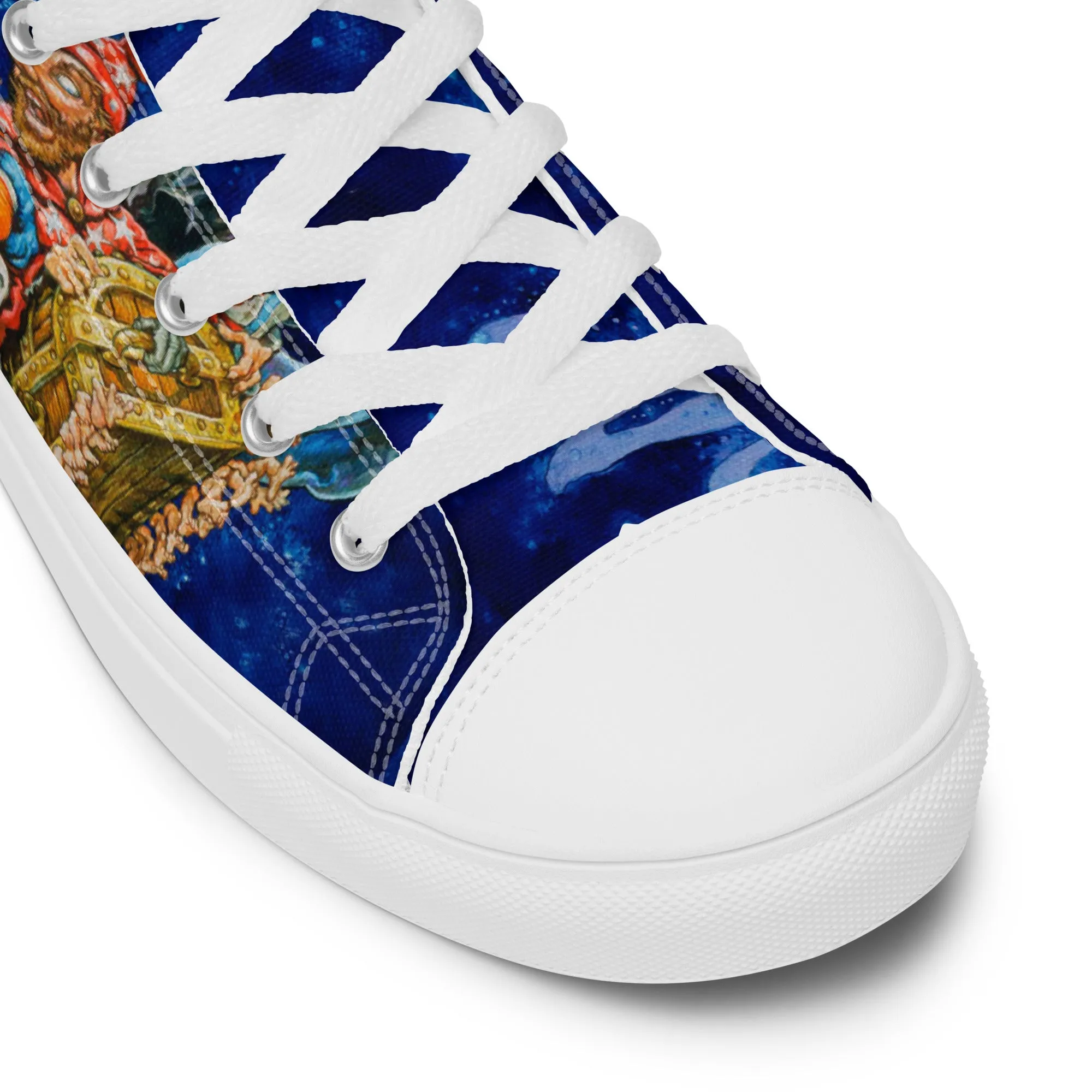 Discworld III Women’s High Top Canvas Shoes - Free Shipping! *US SIZES SHOWN! USE CHART!