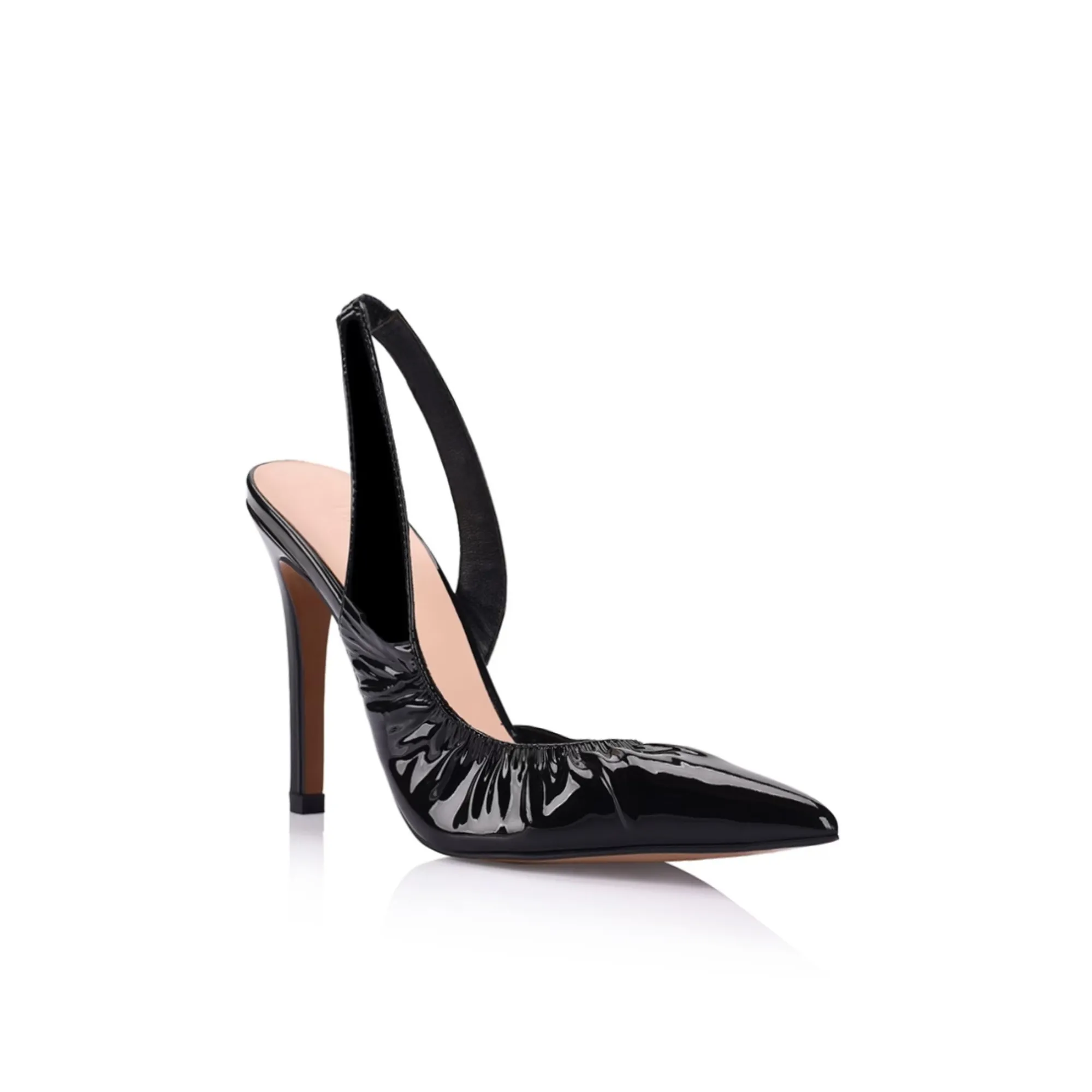 Elouise Pump Black Patent