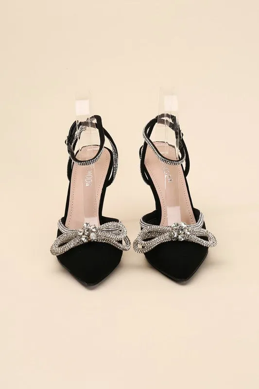 FREYA DOUBLE BOW HEEL