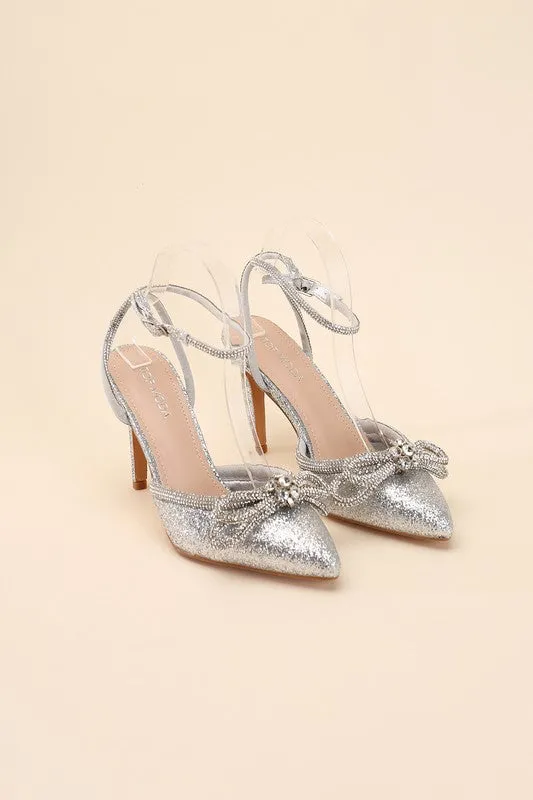 FREYA DOUBLE BOW HEEL