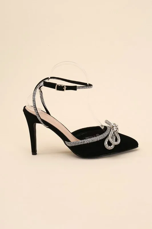 FREYA DOUBLE BOW HEEL