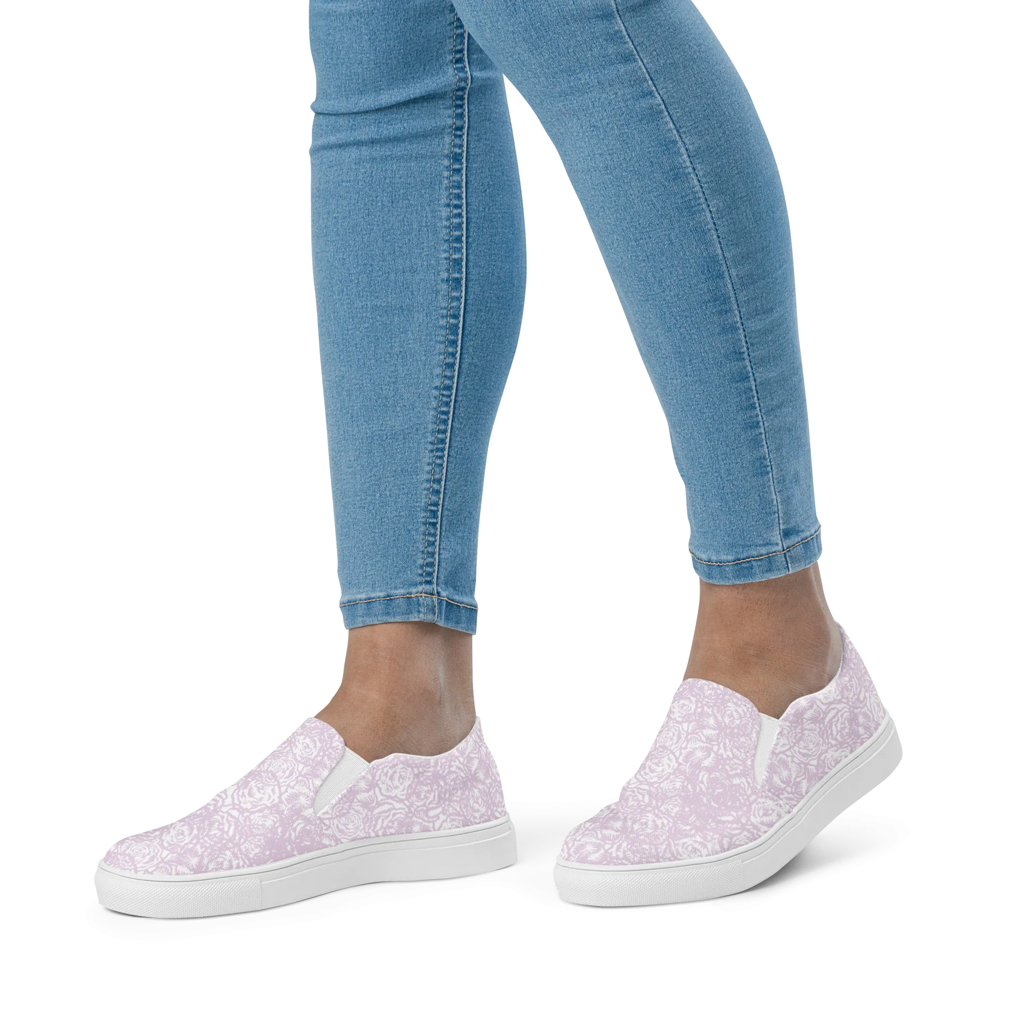 God’s Louloudia Violet Women’s slip-on canvas shoes