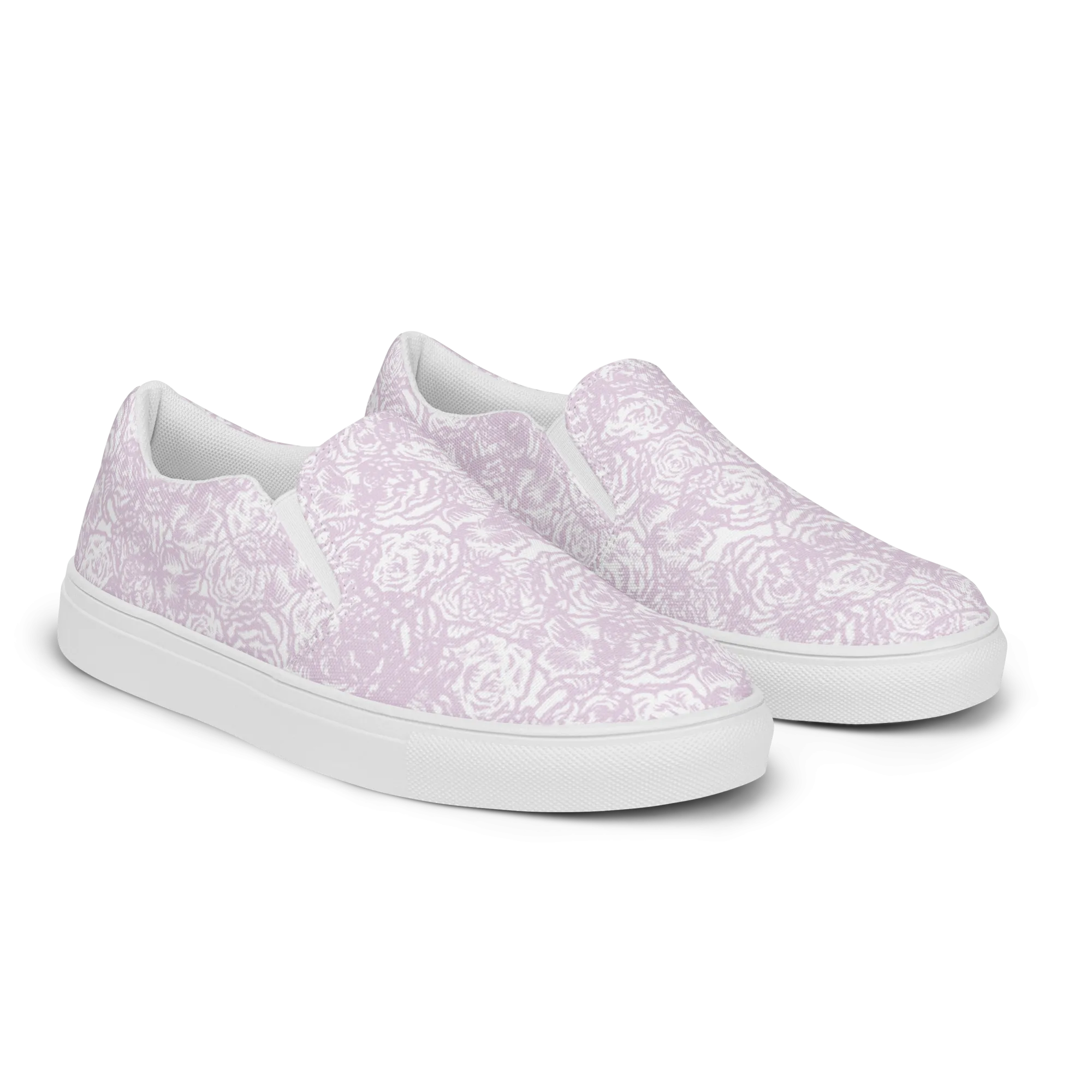 God’s Louloudia Violet Women’s slip-on canvas shoes