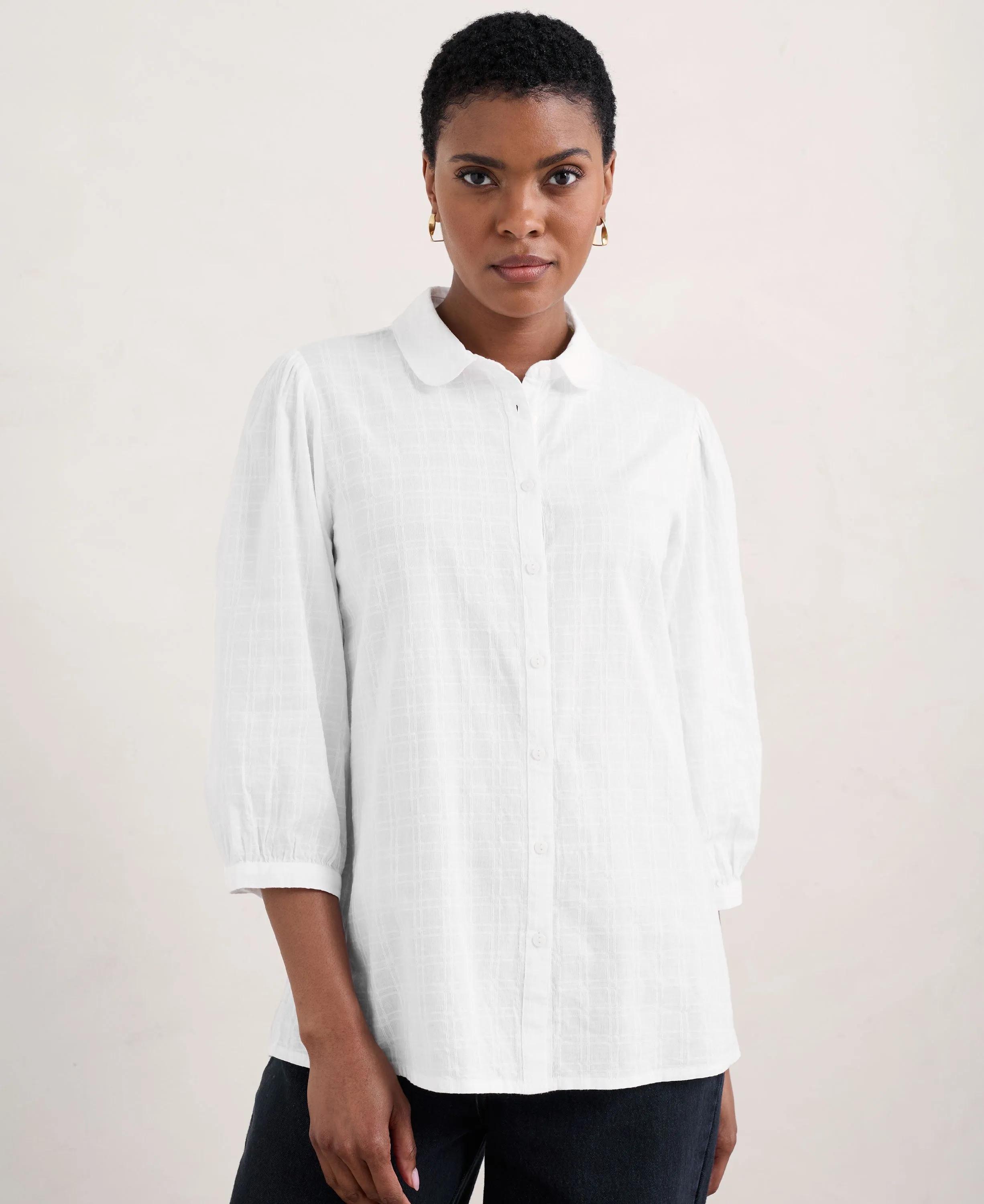 Hope Cottage II Blouse - Salt