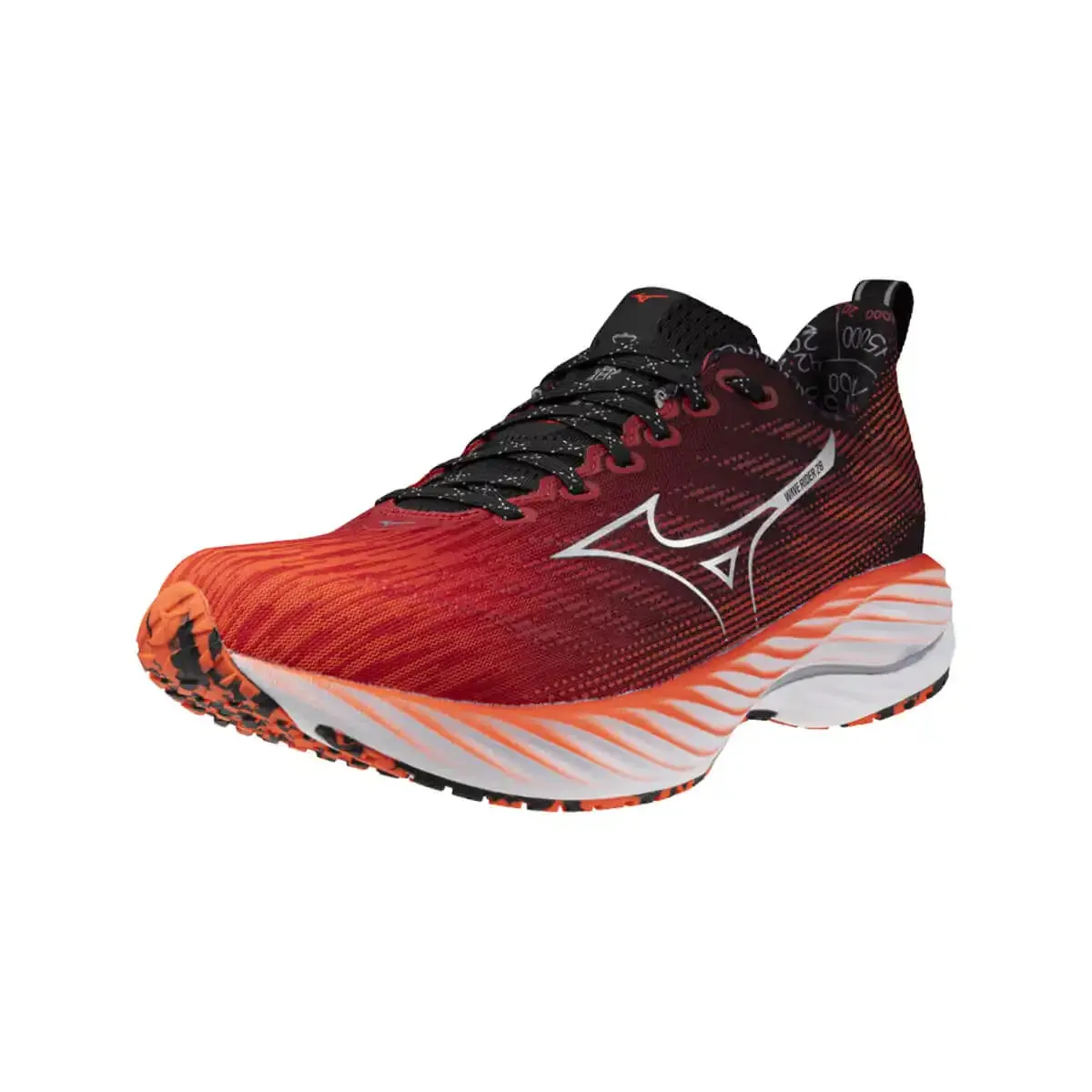 Mizuno Wave Rider 28 Unisex | Mizuno Ignition Red/silver/black