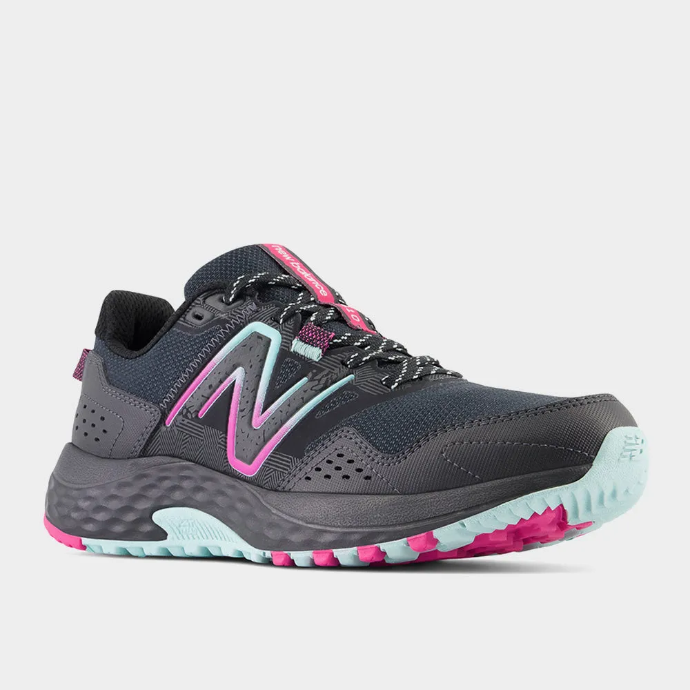 New Balance Women's 410 V8 Trail Running Black/pink _ 173620 _ Black