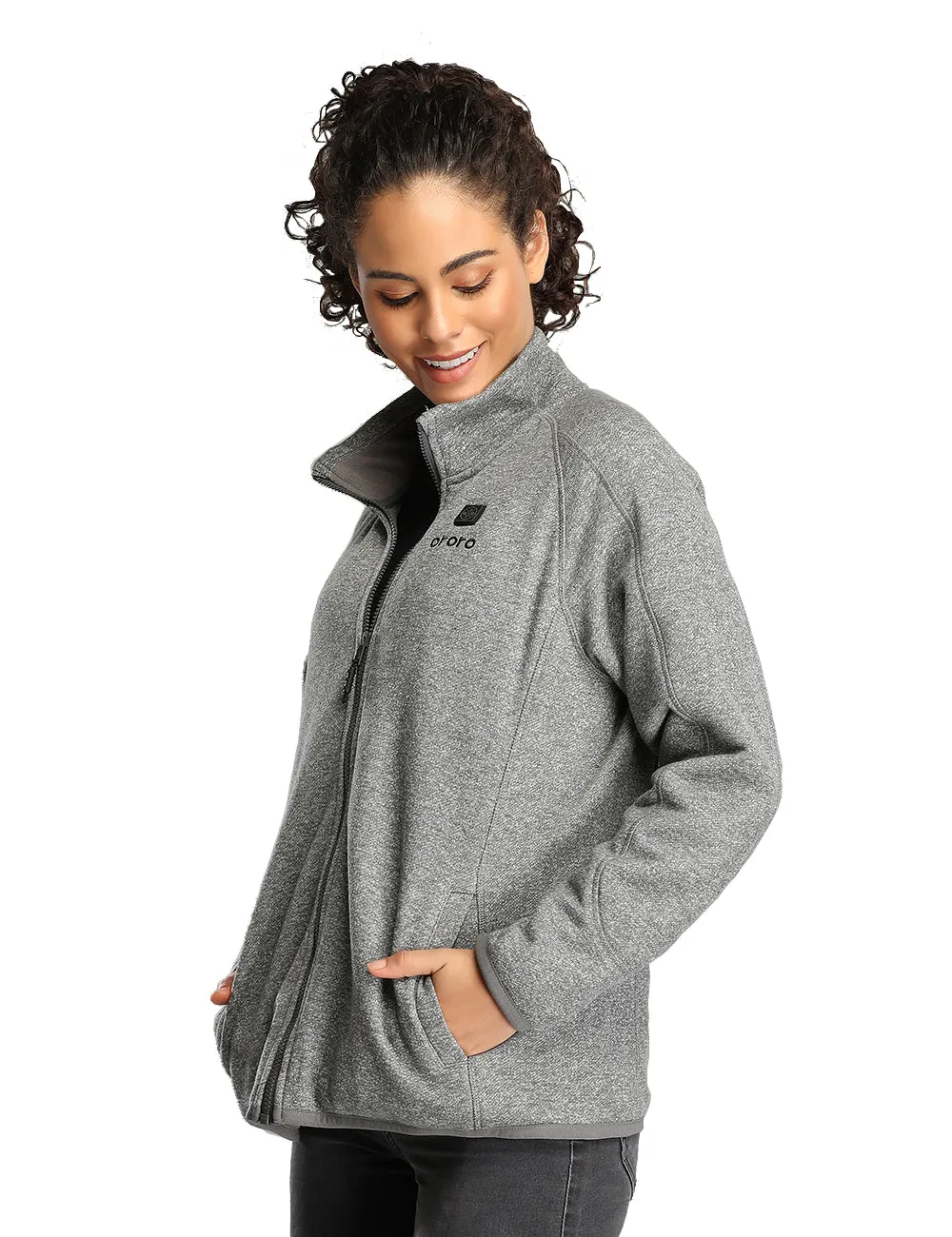 (Open-Box) Women's Heated Fleece Jacket with B19G Battery