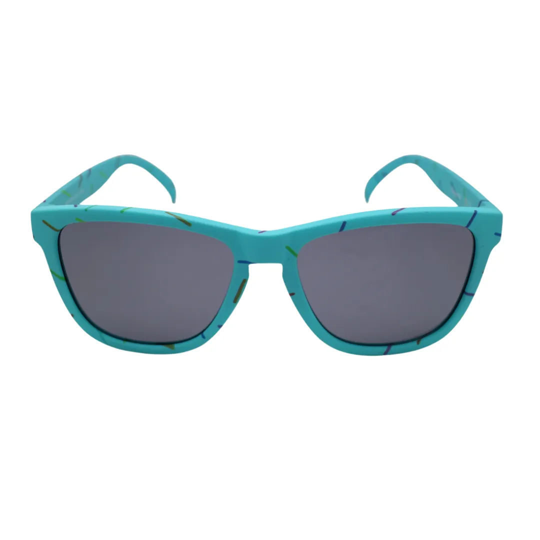 "Sprinkle of joy" minty sunglasses