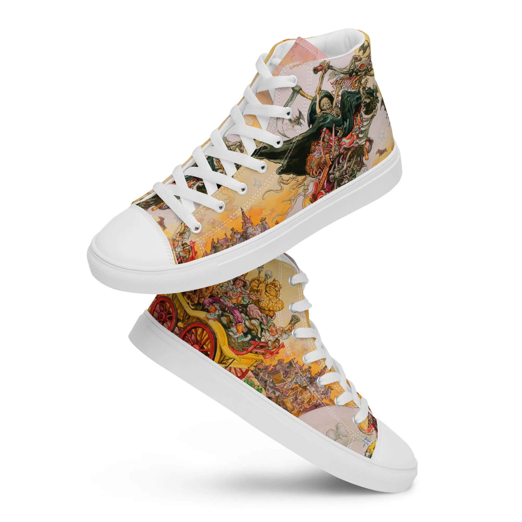 Soul Music Women’s high top canvas shoes - Free Shipping *US SIZES SHOWN! USE CHART!