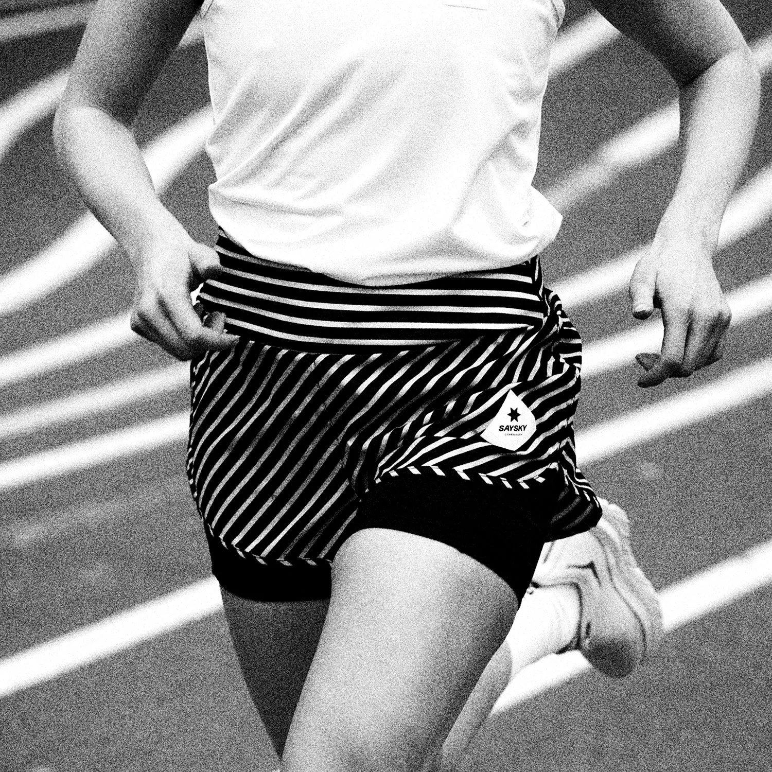 Stripe Pace 2 in 1 Shorts 3''