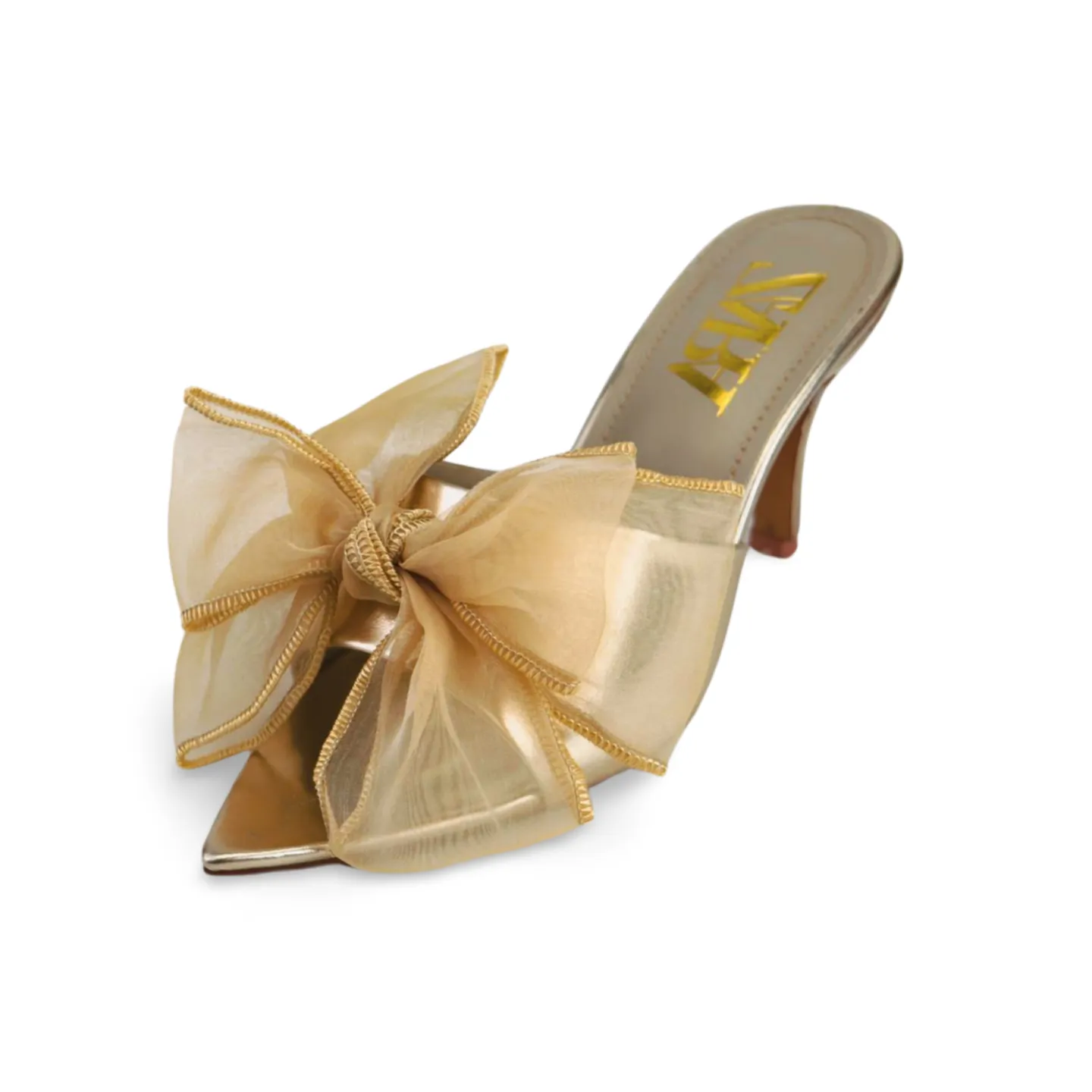 Stylish Mules with Satin Ribbon Bow for Women - Elegant and Comfortable Shoes for Any Occasion