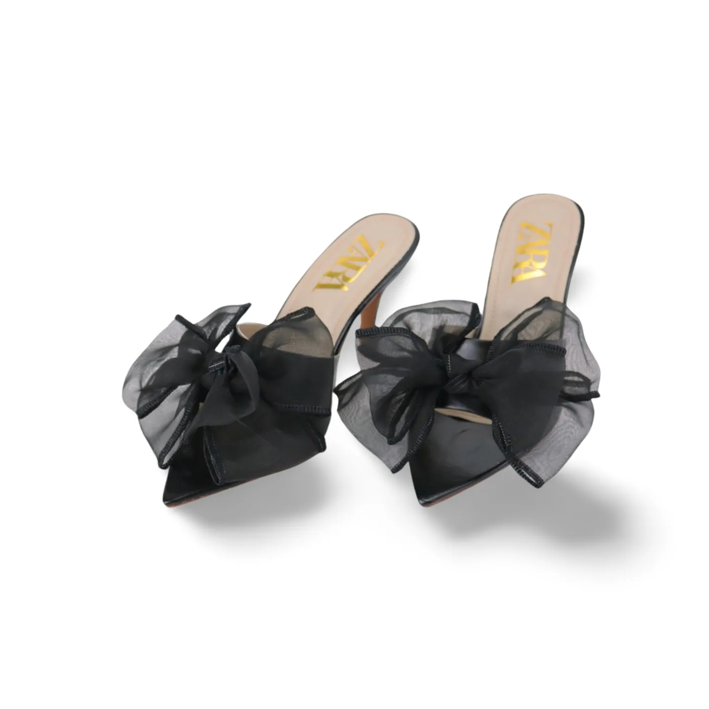 Stylish Mules with Satin Ribbon Bow for Women - Elegant and Comfortable Shoes for Any Occasion