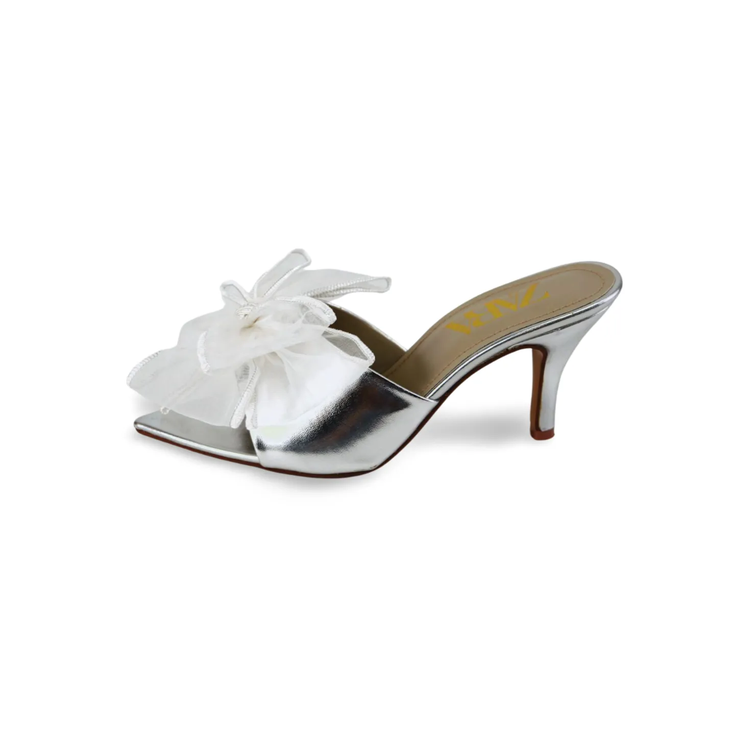 Stylish Mules with Satin Ribbon Bow for Women - Elegant and Comfortable Shoes for Any Occasion