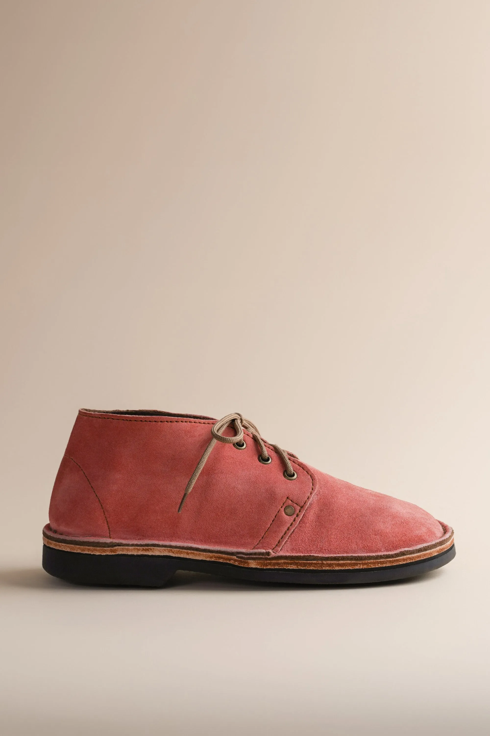 Suede Erongo Vellies in Grapefruit