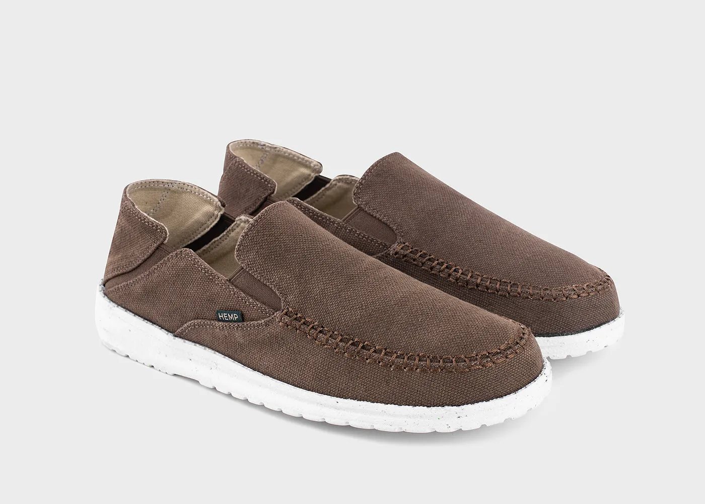 SunSlide Hemp Slip-on for Women in Dark Brown