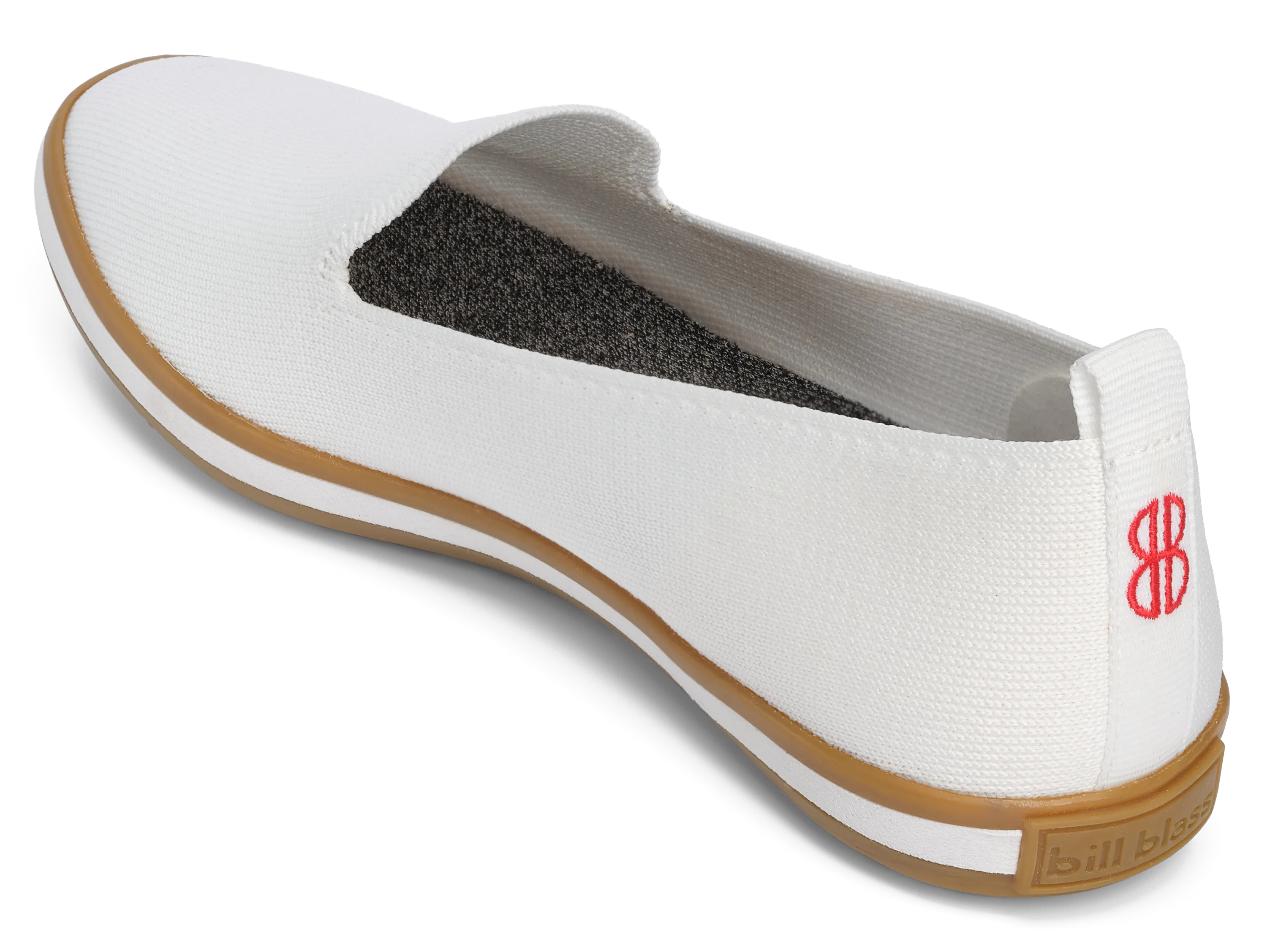 Sutton Knit Slip On - White