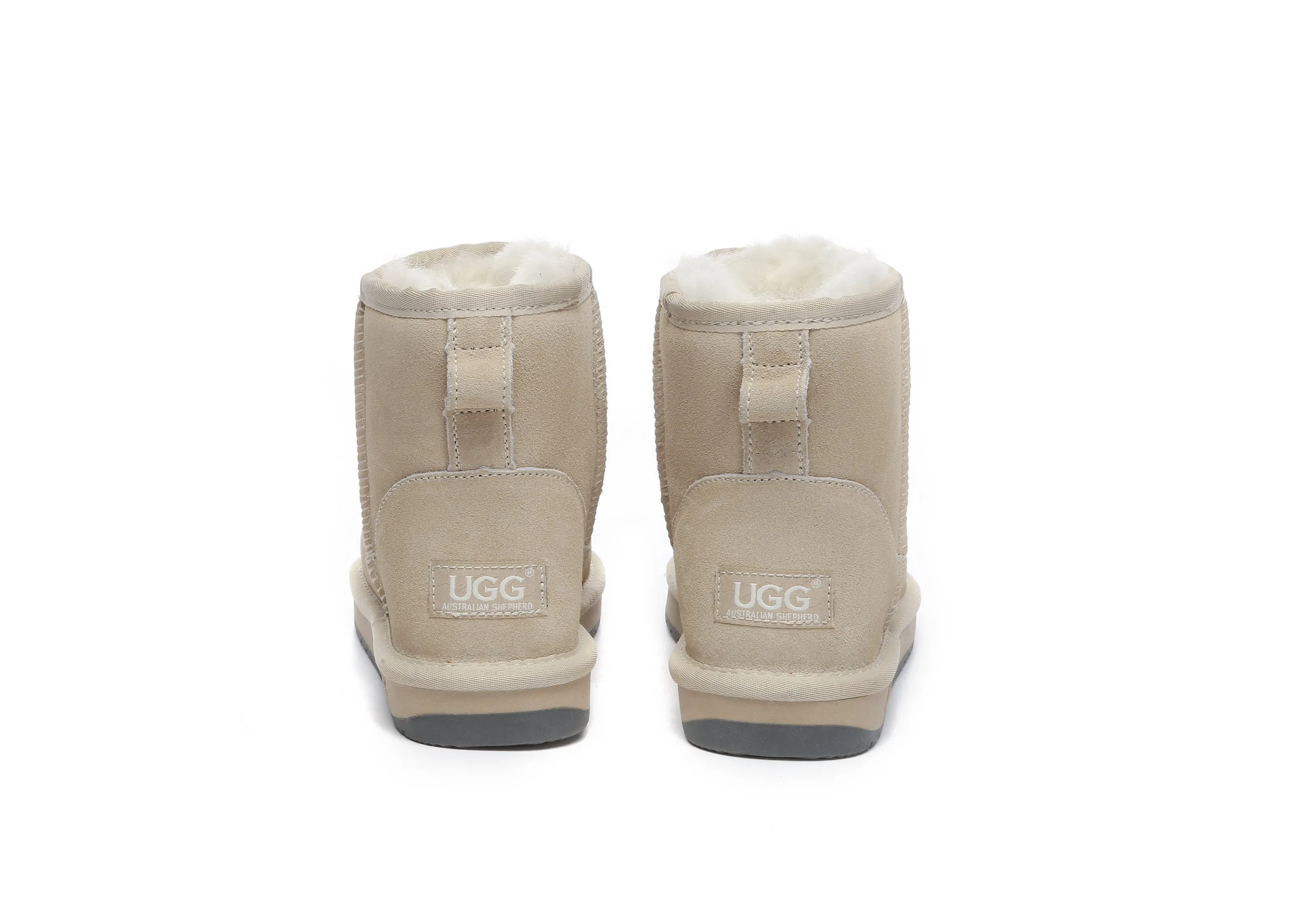 UGG Boots Women Men Sheepskin Wool Suede Mini Classic Boots