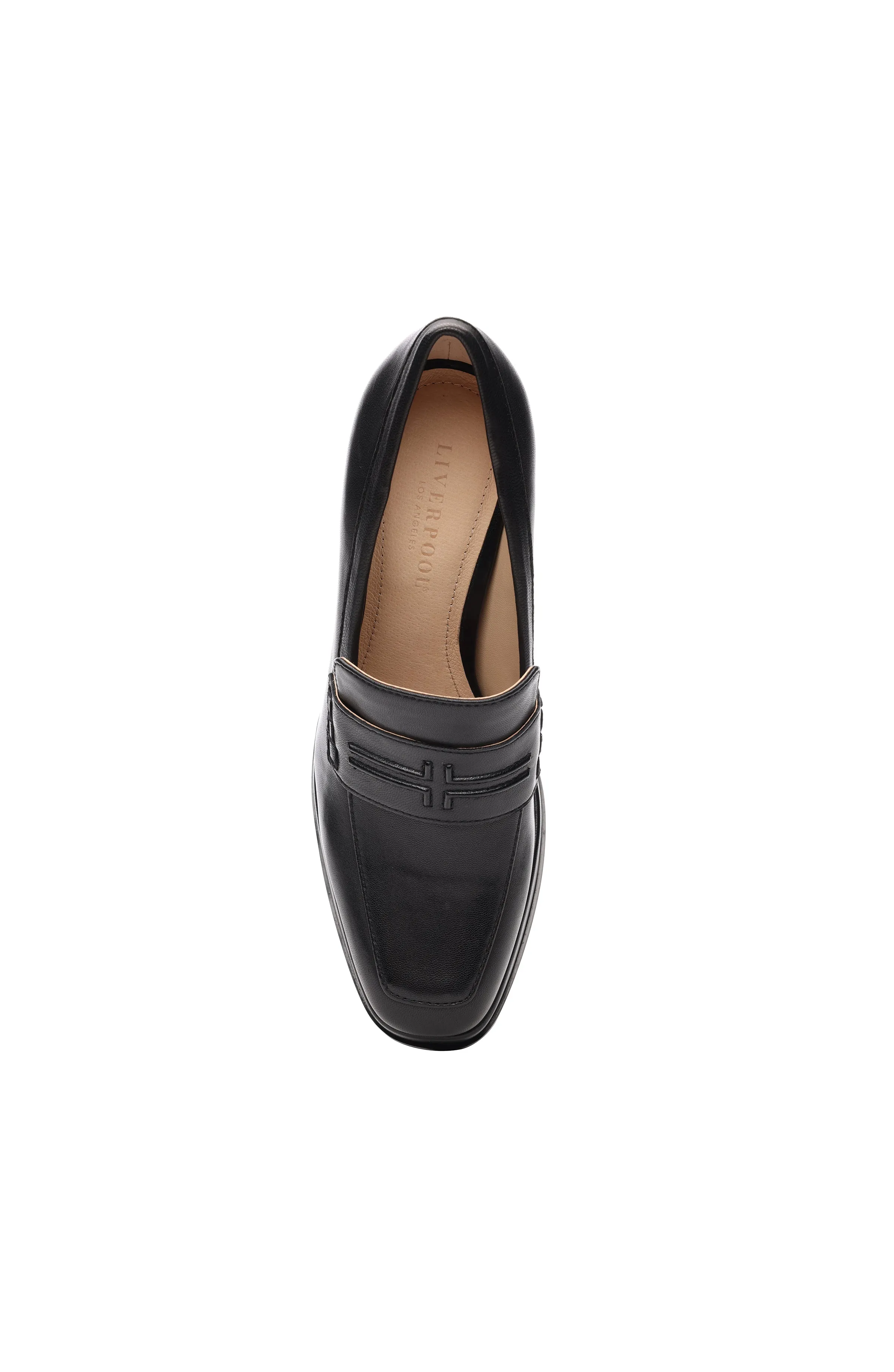 WESTLAKE LOAFER WITH MID STACK HEEL